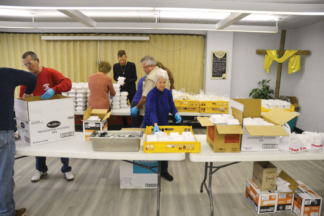 Volunteers help Salvation Army deliver Thanksgiving meals News